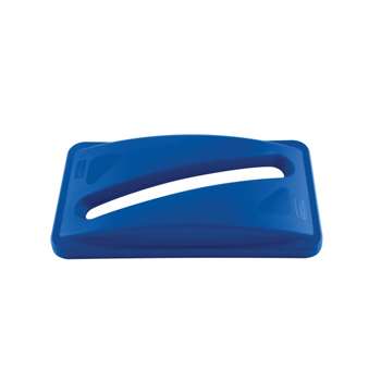Rubbermaid Slim Jim Recycling Paper Lid 2703, 2703-88, Blue